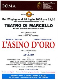 locandina asino d'oro